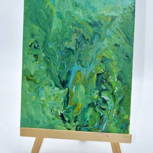 Crazy Green Painting