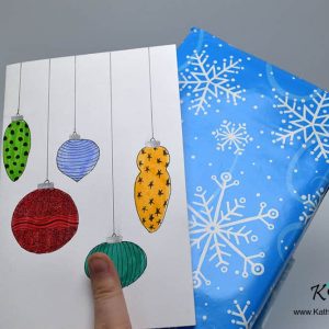 Christmas Ornaments Card
